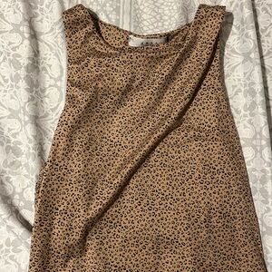 Brown Cheetah Print Body Suit